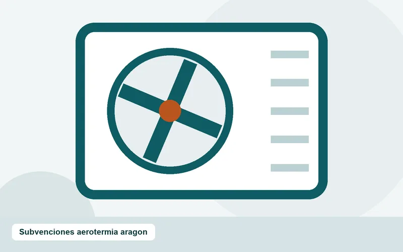 Documentación para tramitar subvenciones de aerotermia en Aragón